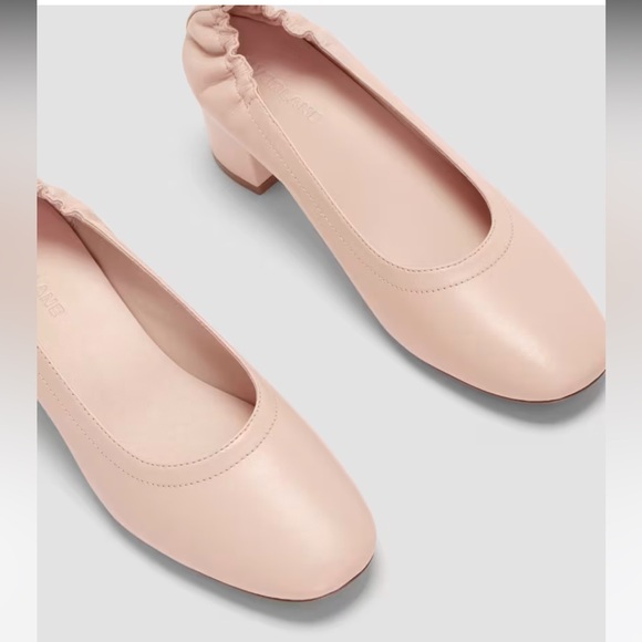 EVERLANE The Day Heel in color pale pink size 9 - Picture 5 of 17